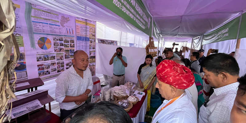 Various officials from various line departments of Government of Manipur, CBBOs, FPOs had an interactive session with the Hon'ble Minister. Hon'ble Minister assured to fulfill the various demands for the welfare of the farmers.